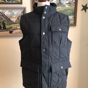 Men's Burton Woodford Puffer Vest - Black